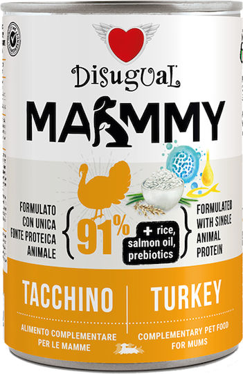 Disugual Wet Food Dogs in Cans with Turkey 400gr