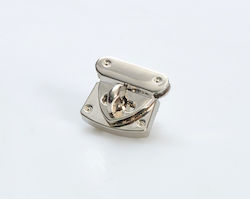 Handibrand Clasp for Knitted Bag Silver