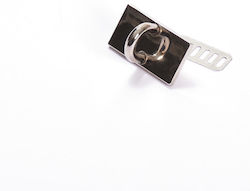 Handibrand Buckle for Knitted Bag Silver