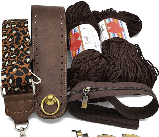 Handibrand Zubehör für Gestrickte Tasche Braun