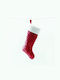 Christmas Decorative Fabric Red Socks L44.5xW20.5xH20.5cm