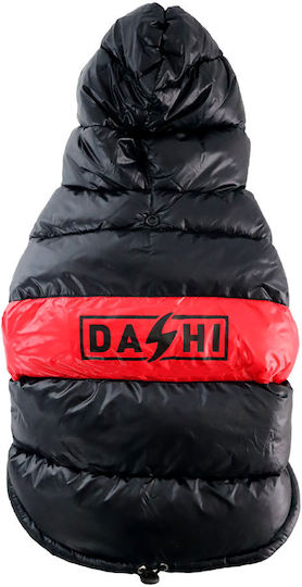 Dashi Haine pentru câini Impermeabil Red Medium cu Lungimea Spateului 38 cm