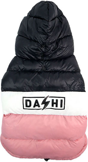 Dashi Haine pentru câini Impermeabil Pink XLarge cu Lungimea Spateului 44 cm