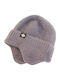 Beanie Unisex Beanie Knitted in Gray color
