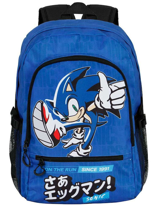 Karactermania School Bag Backpack Elementary, Elementary in Blue color