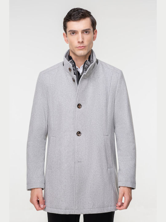 Milestone Herren Mantel Gray