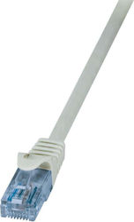 LogiLink CP3012U U/UTP Cat.6a Cablu Ethernet 0,25 m Gri LogiLink CP3012U U/UTP Cat.6a Cablu Ethernet 0,25 m Gri