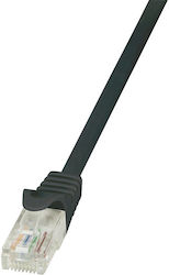 LogiLink CP1053U U/UTP Cat.5e Cablu Ethernet 2m Negru