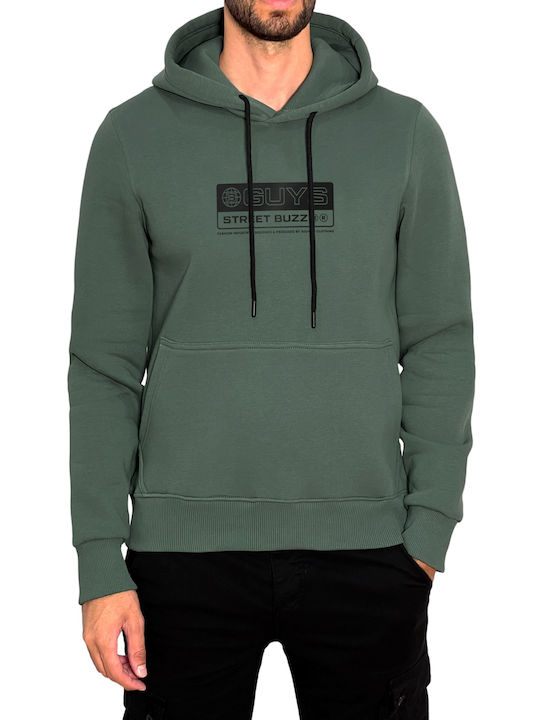 3Guys Men's Sweatshirt Green