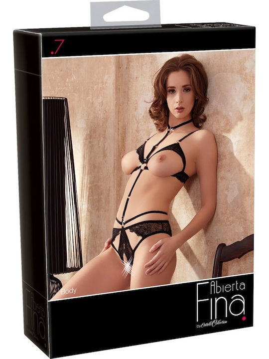 Cottelli Collection Sexy Bodysuit Schwarz