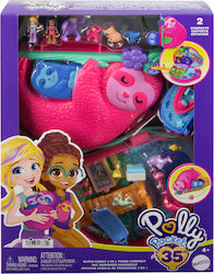 Mattel Jucărie Miniatură Θήκη Τσαντάκι Sloth Polly Pocket