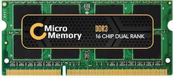 CoreParts 4GB DDR3 RAM με Ταχύτητα 1600 για Laptop