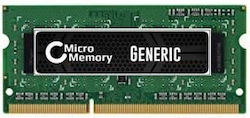 CoreParts 4GB DDR3 RAM mit Geschwindigkeit 1600 für Laptop