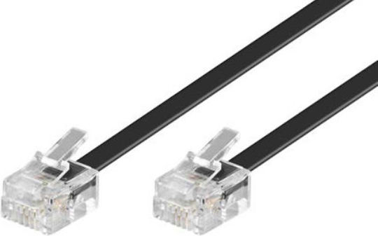 Microconnect U/UTP Καλώδιο Δικτύου Ethernet 6m Μαύρο