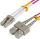 Microconnect Microconnect Optical Fiber Cable LC/UPC-SC/UPC 5m Purple