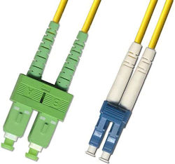 Microconnect FIB841001 Οπτική Ίνα SC/APC-LC/UPC 1m Κίτρινη Microconnect FIB841001 Οπτική Ίνα SC/APC-LC/UPC 1m Κίτρινη