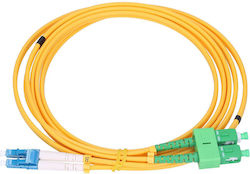 Extralink Optical Fiber SC/APC-LC/UPC 20m Multicolour Extralink Optical Fiber SC/APC-LC/UPC 20m Multicolour