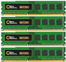 CoreParts 16GB DDR3 RAM cu 4 module (4x4GB) și Viteză 1333 pentru Desktop