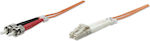 Intellinet Fiber Optic Cable 3m Orange 1pcs