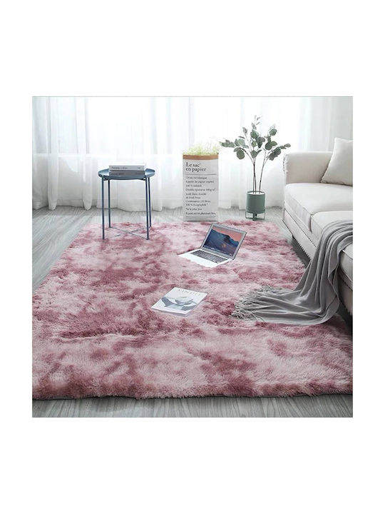 Strado Carpets Rug Rectangular Pink