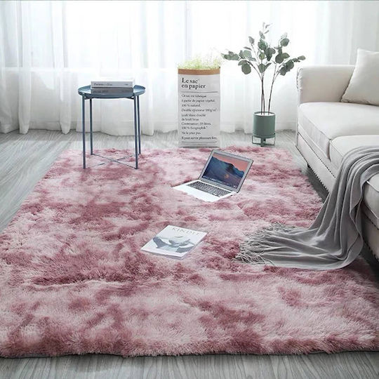Strado Carpets Αντιολισθητικό Χαλί Ορθογώνιο Ροζ 60x90cm