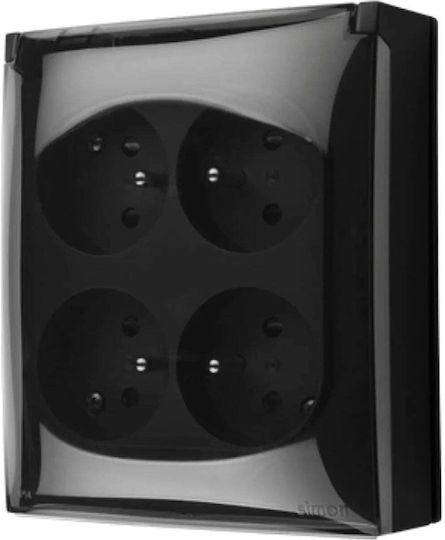 Kontakt-Simon Power Socket Transparent 1pcs