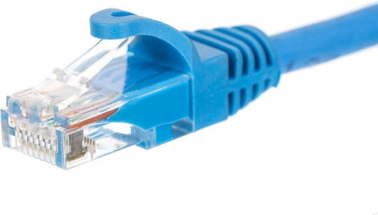 Netrack U/UTP Cat.5e Кабел за Ethernet мрежа 0.25м Син 1бр