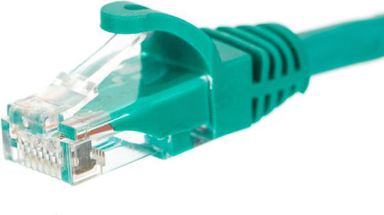 Netrack U/UTP Cat.5e (Gigabit) Καλώδιο Δικτύου Ethernet 2m Πράσινο