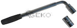 Geko Car Wheel Wrench 17/19/21 and 23mm