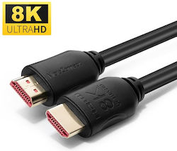 Microconnect MC-HDM19190.5V2.1 HDMI 2.1 HDMI Male - HDMI Male 0.5m Black