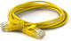 Wantec U/UTP Cat.6a (Gigabit) Καλώδιο Δικτύου Ethernet 0.2m Κίτρινο