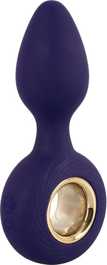 You2Toys Anal Plug with Vibration Small Blue
