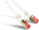 Garbot S/FTP Cat.6 (Gigabit) Καλώδιο Δικτύου Ethernet 10m Γκρι