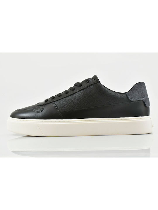 Calvin Klein Top Lace Up Basket Sneakers Black