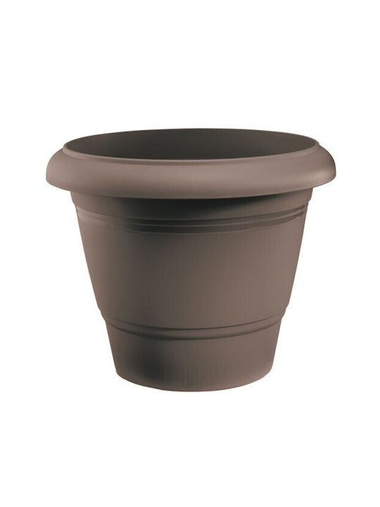 Plastona Festone Flower Pot 41x33cm Charcoal 02.01.0882-5