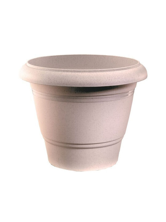 Plastona Festone Flower Pot 32x26cm Granite 02.01.0880-15