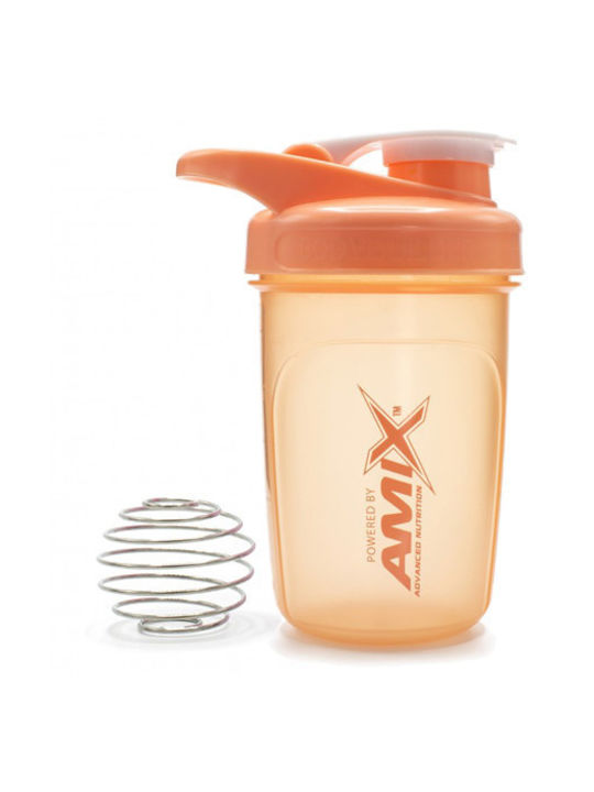 Amix Shaker Πρωτεΐνης 300ml Πλαστικό Πορτοκαλί