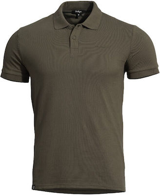 Pentagon Polo Blouse in Green color