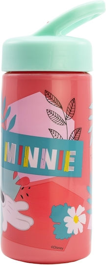 Stor Παιδικό Παγούρι Minnie Πλαστικό Ροζ 410ml