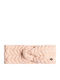 Pink Breath Headband Knitted in Pink color