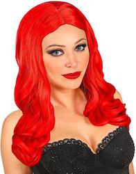 Roxy Carnival Wig Curly Red