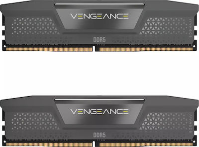 Corsair Vengeance 32GB DDR5 RAM με 2 Modules (2x16GB) και Ταχύτητα 6000 για Desktop