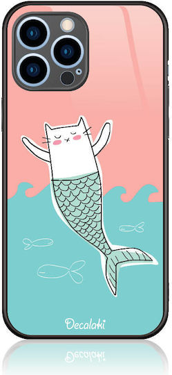 Mermaid Cat Back Cover Σιλικόνης Πολύχρωμο (Huawei Nova 11i)