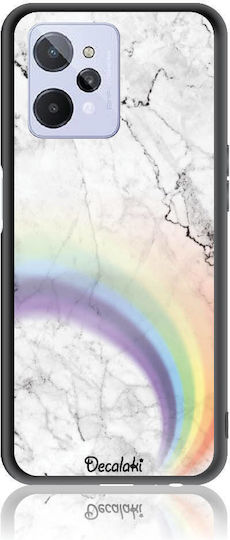 Rainbow Marble Back Cover Silicon Multicolor (Nokia C31Realme C31)