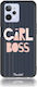 Girl Boss Umschlag Rückseite Silikon Mehrfarbig (Nokia C31Realme C31)