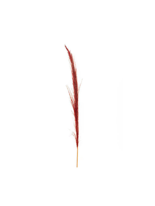 Iliadis Artificial Decorative Branch Pampas Grass Red 1pcs