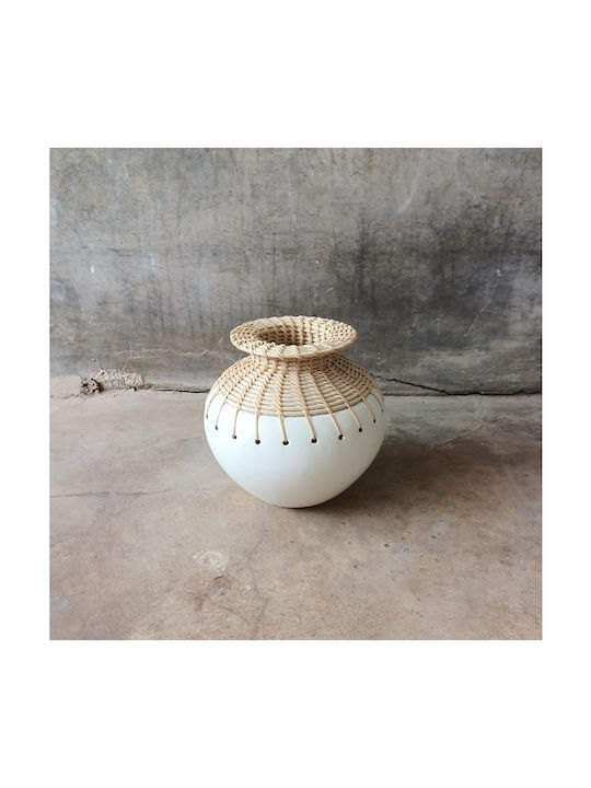 Ravenna Ceramic Vase 19x19cm
