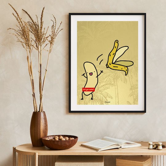 Let’s Get Naked Frame Paper 40x50cm