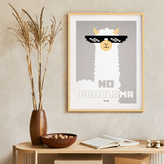 No Problama Κάδρο Χάρτινο 40x50cm