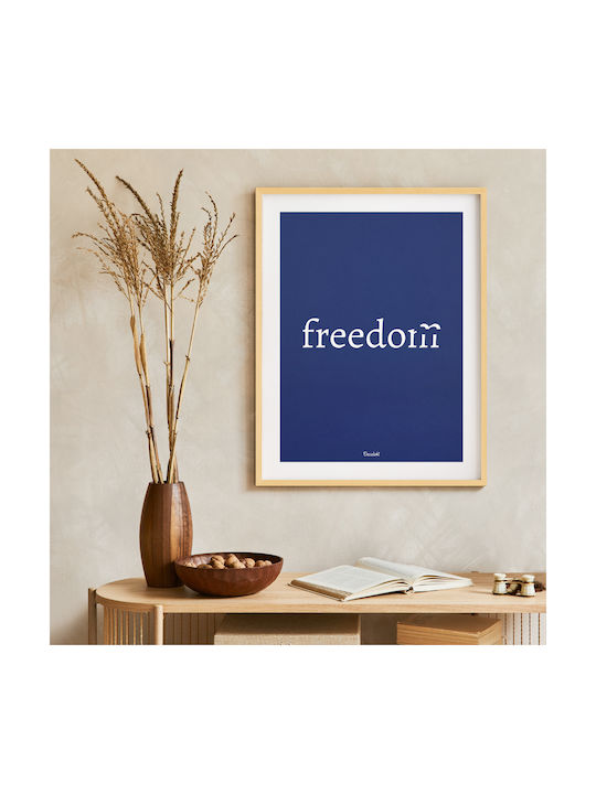 Freedom Κάδρο Χάρτινο 20x30cm